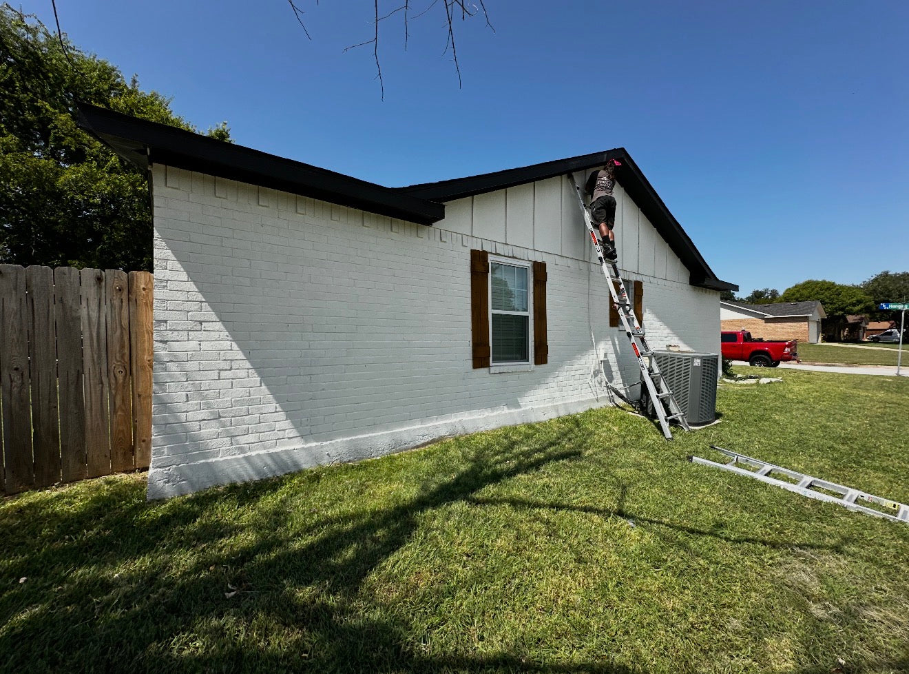 Exterior Paint, Trim Paint & Handmade Shutters