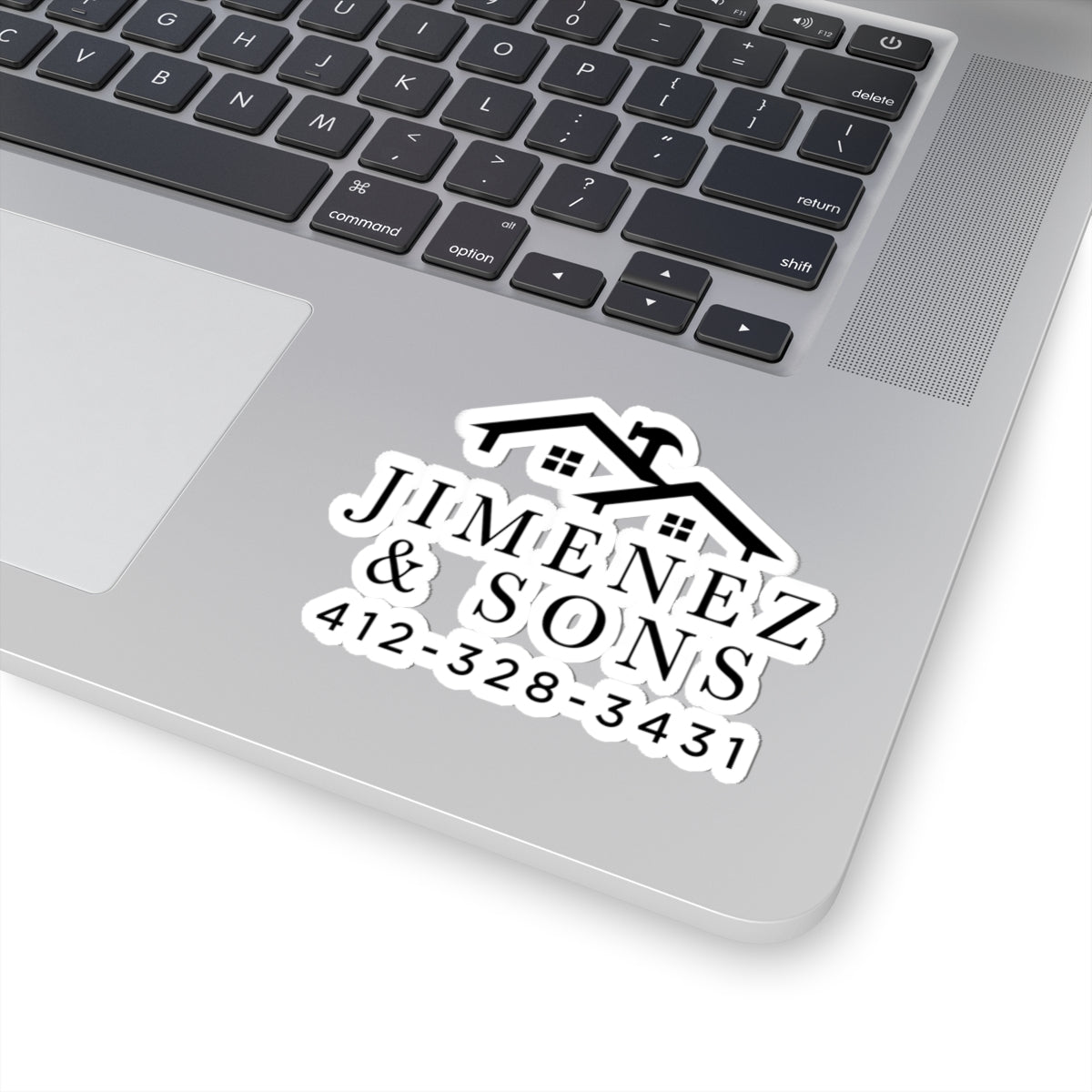 Custom Logo Kiss-Cut Sticker