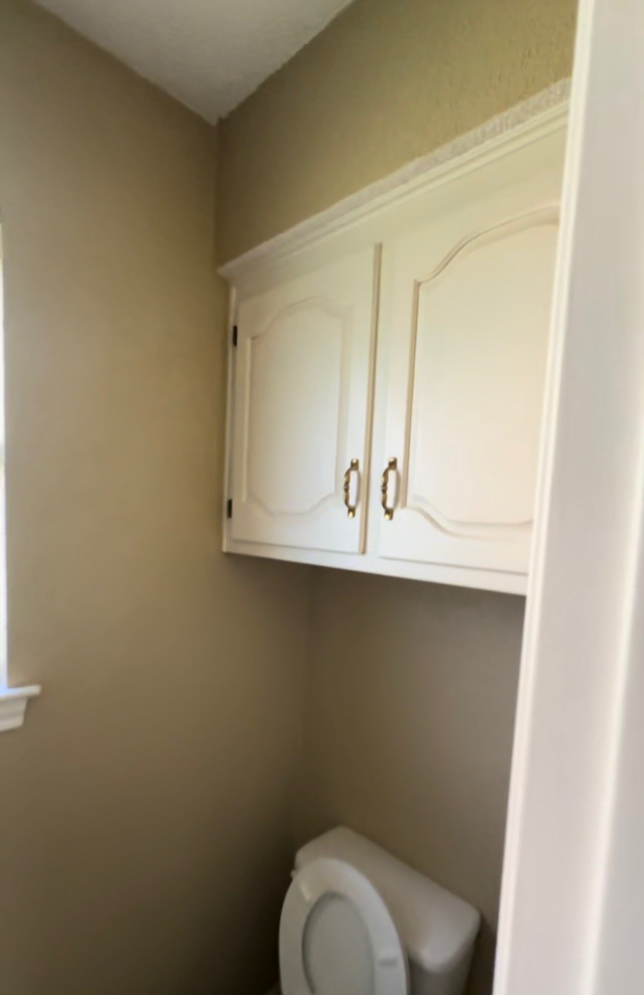 Half Bath Countertop Replacement with Custom Cabinets