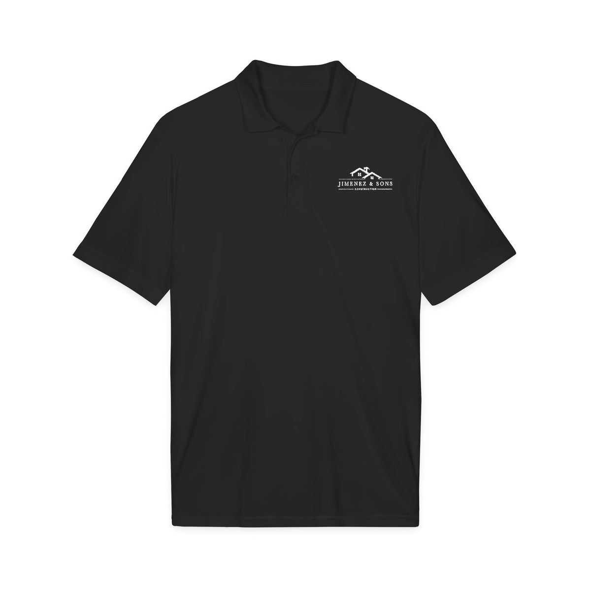 Logo Embroidered Polo Shirt — Custom Company Workwear