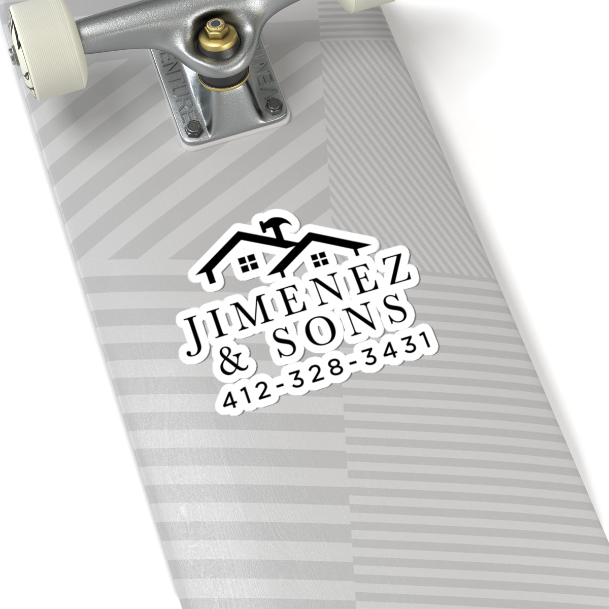 Custom Logo Kiss-Cut Sticker