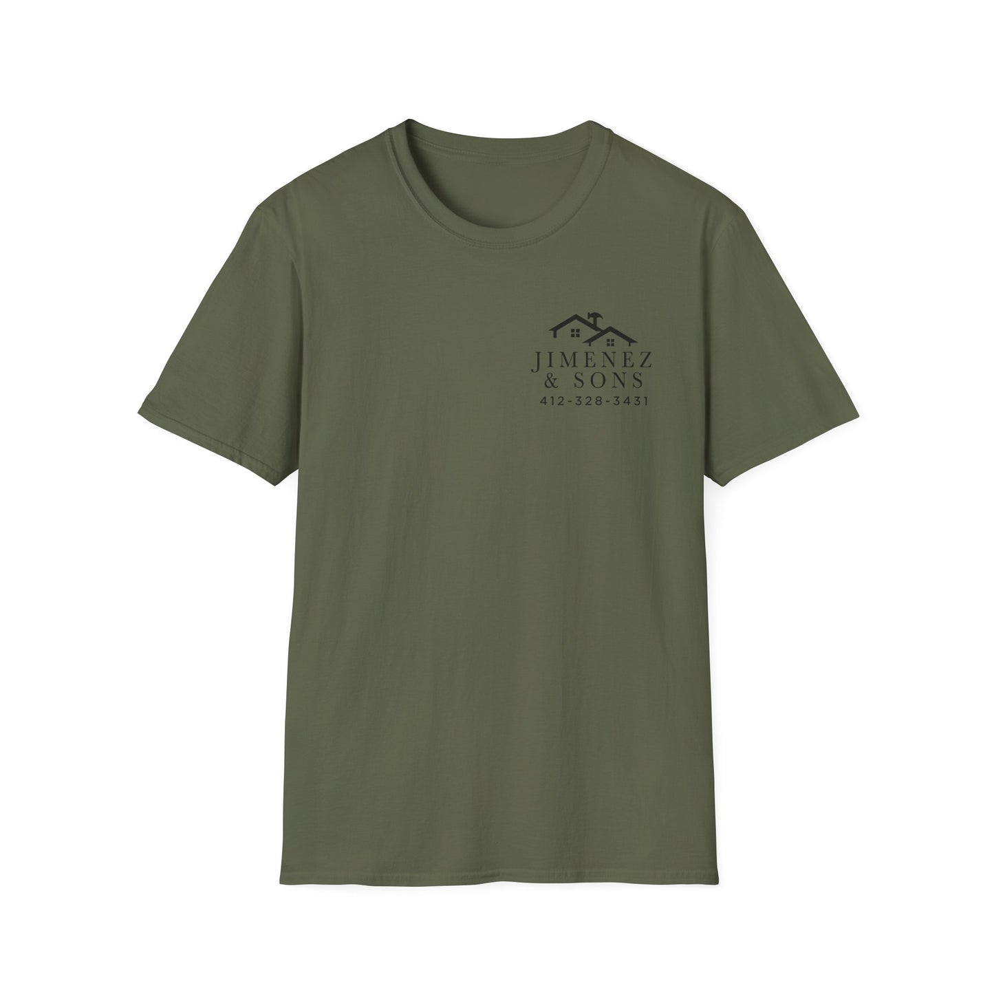 Jimenez & Sons Construction Unisex Softstyle T-Shirt