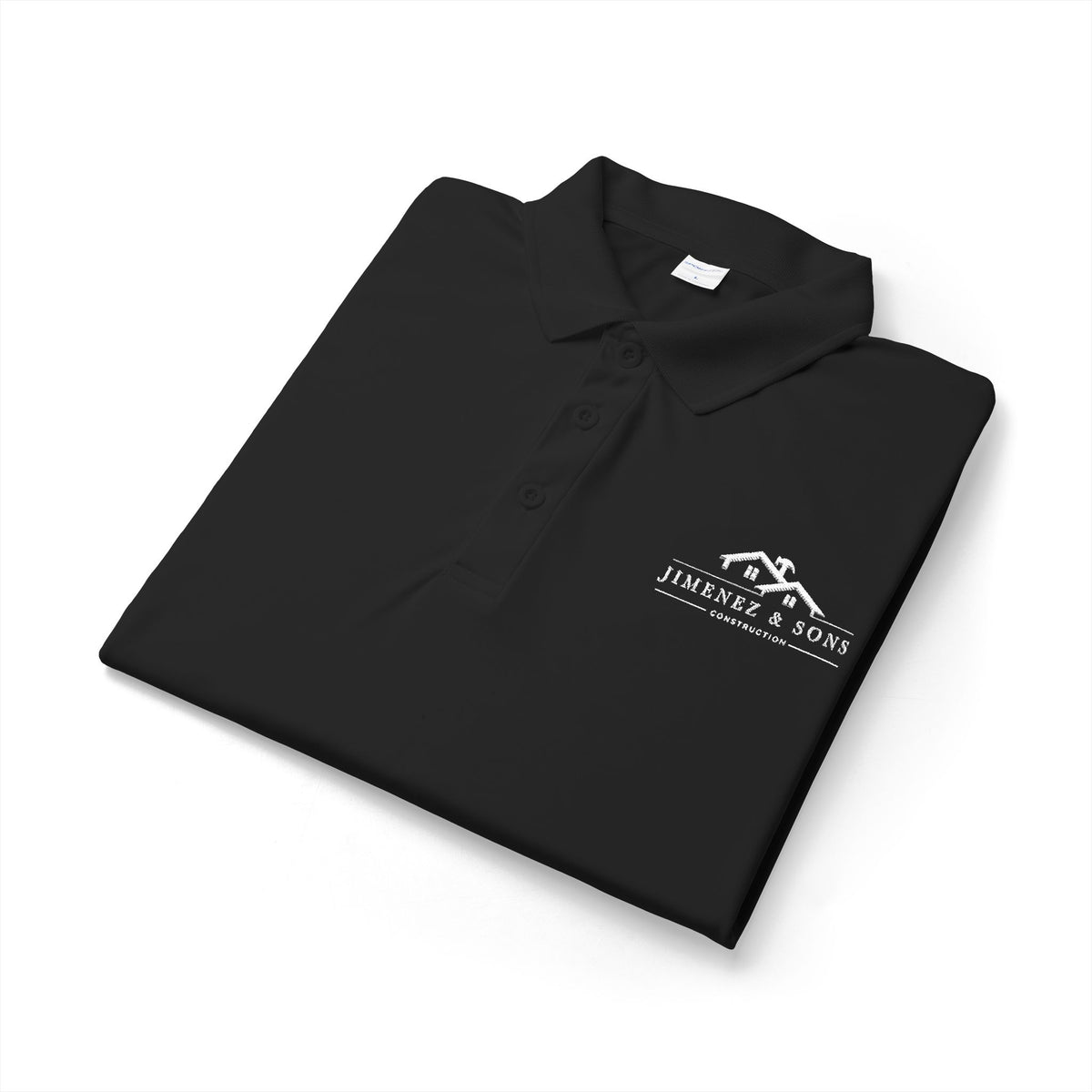 Logo Embroidered Polo Shirt — Custom Company Workwear