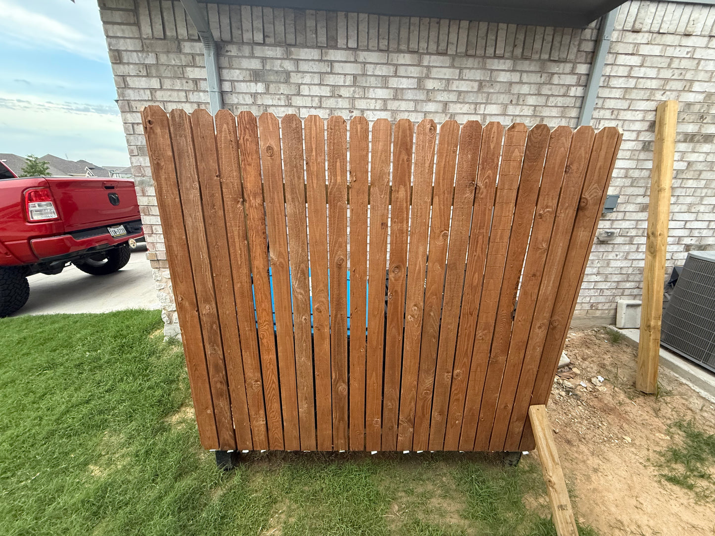 Custom Trash Can Enclosure