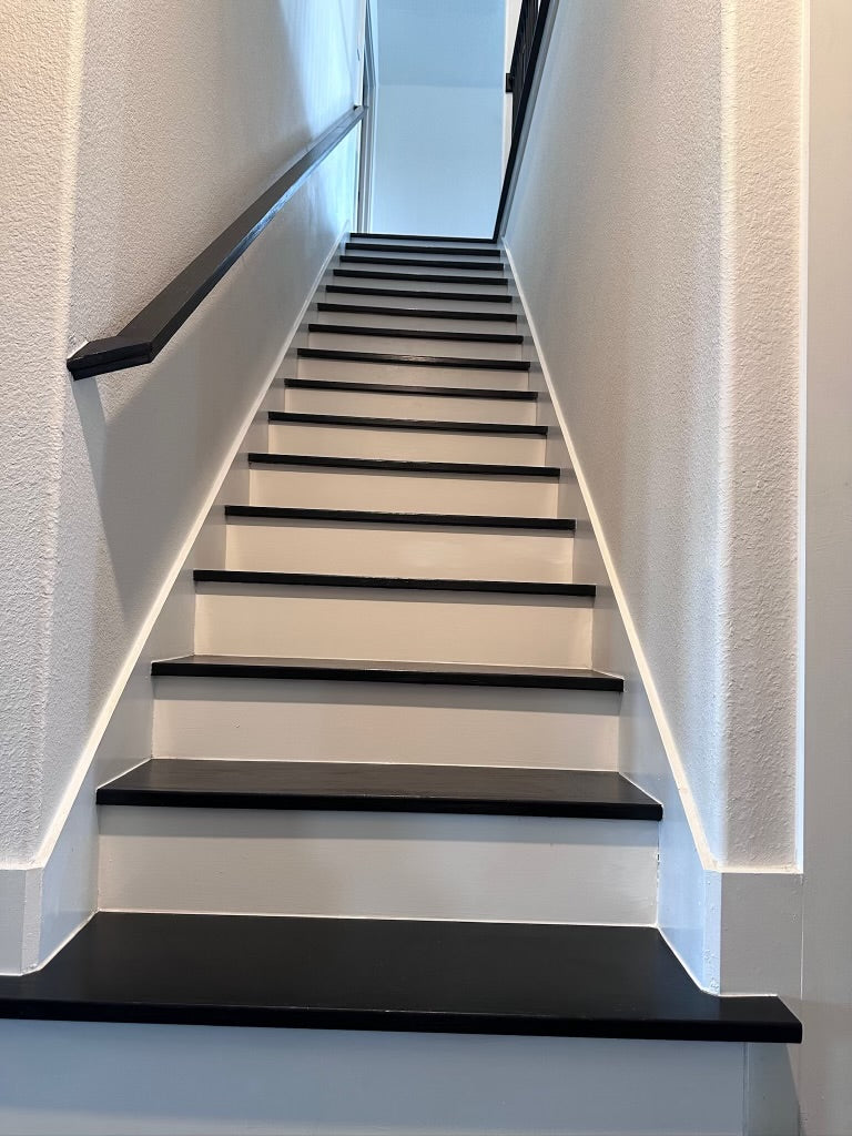 Stair Refresh with Carpet Removal & Remodel
