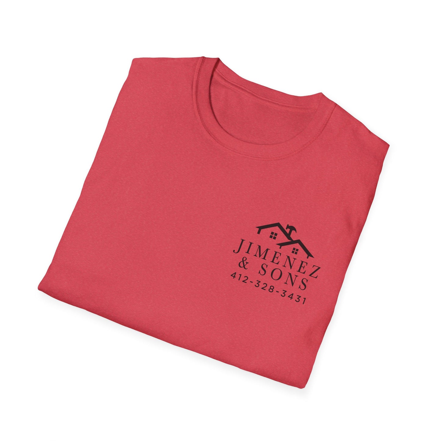 Jimenez & Sons Construction Unisex Softstyle T-Shirt