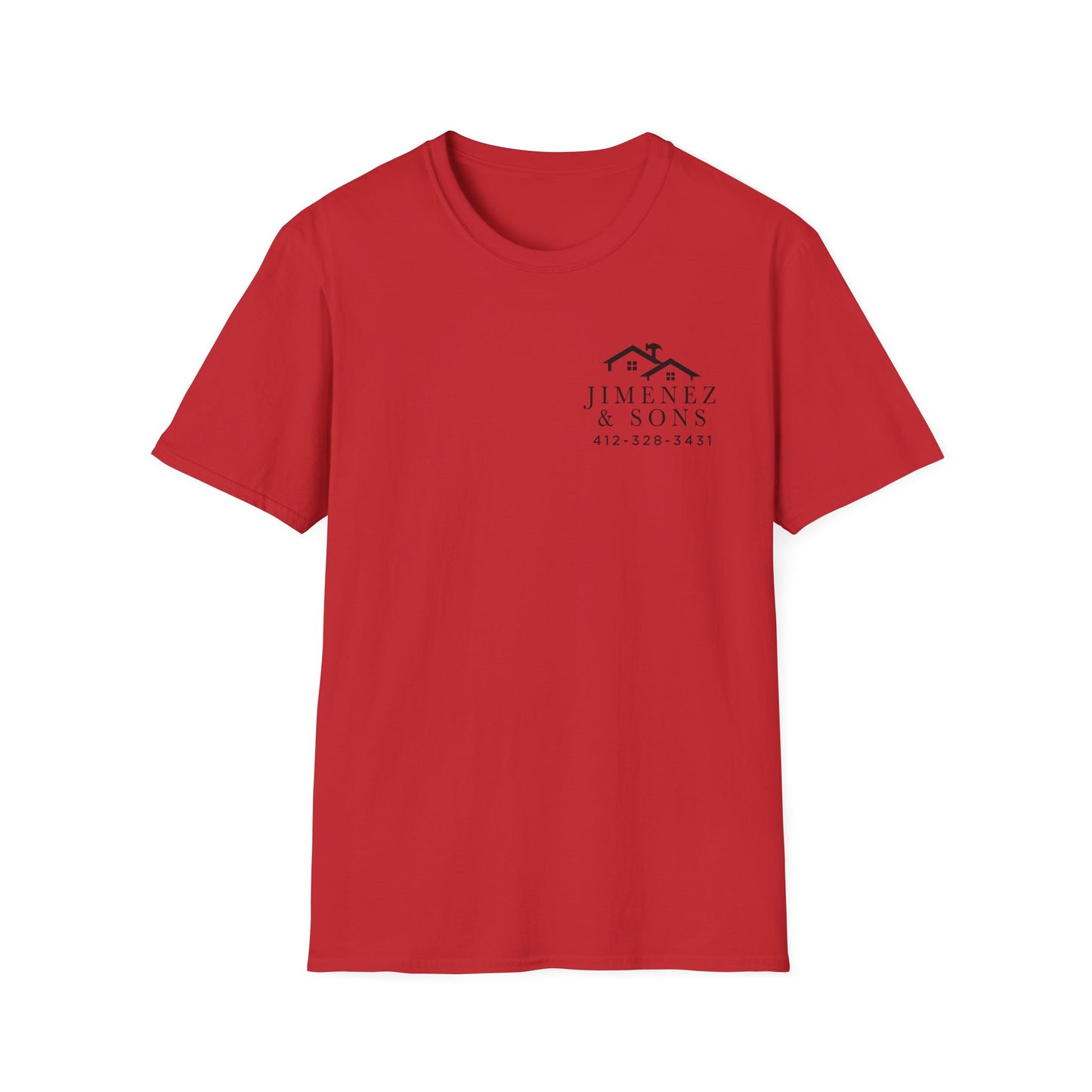 Jimenez & Sons Construction Unisex Softstyle T-Shirt