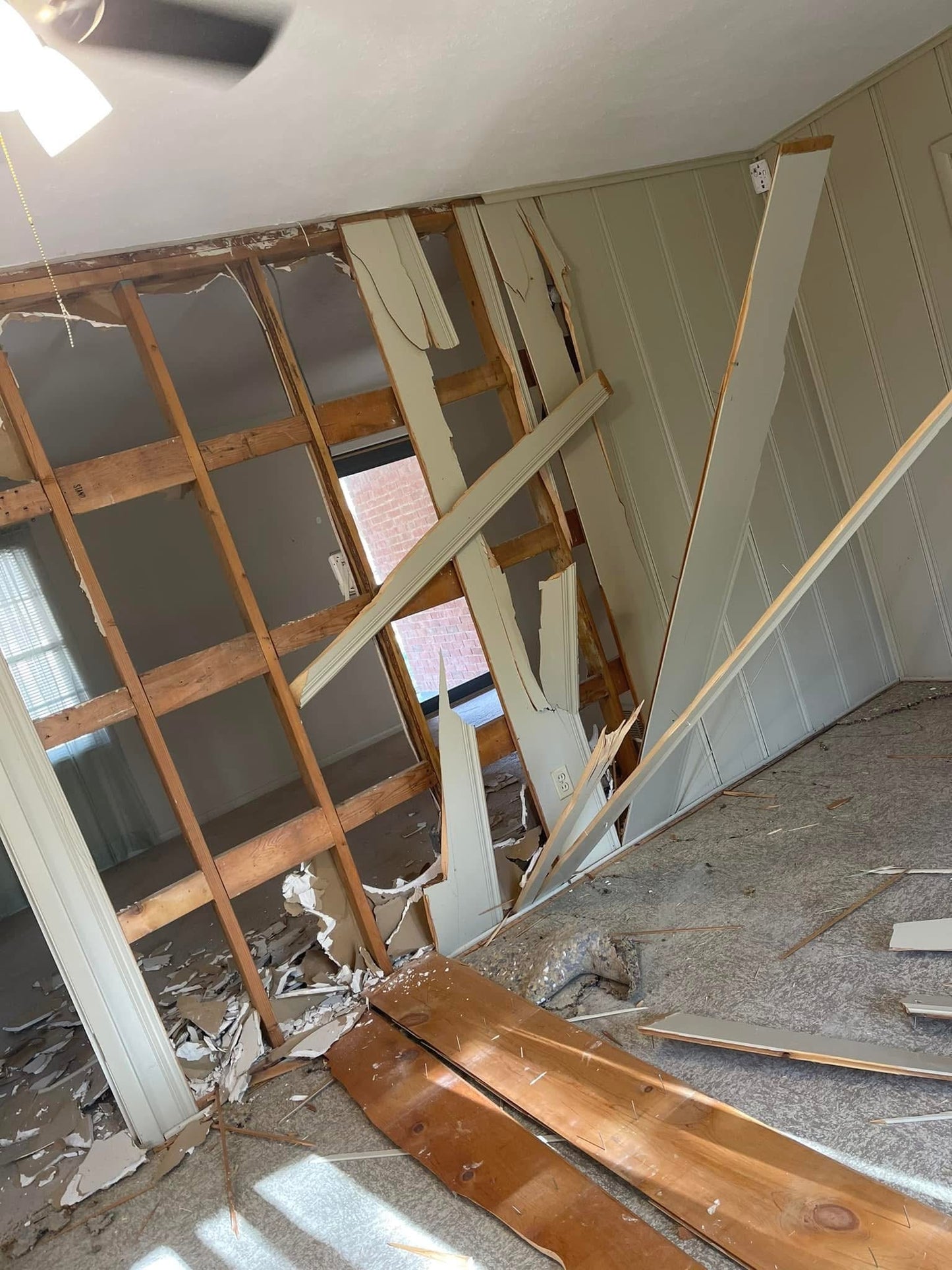 Living Room Expansion with Wall Removal