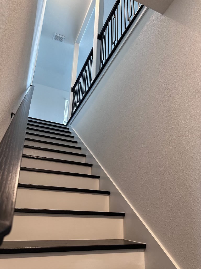 Stair Refresh with Carpet Removal & Remodel