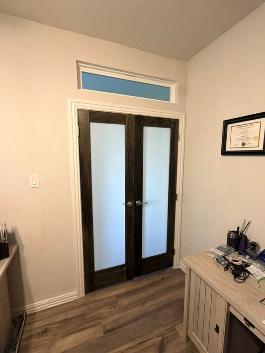 French Doors & Window Added to Flex Space