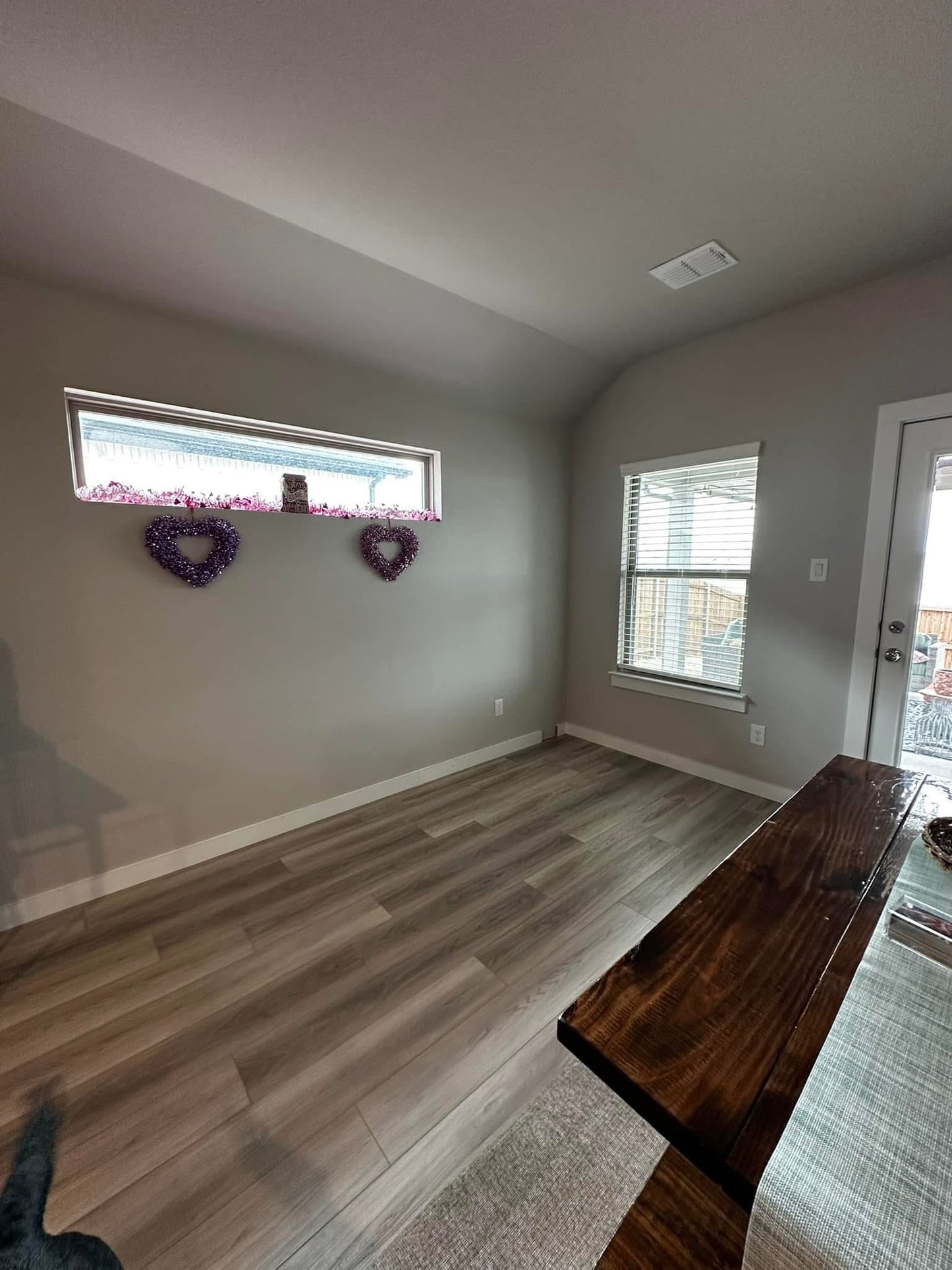 Custom Breakfast Nook with Handmade Benches