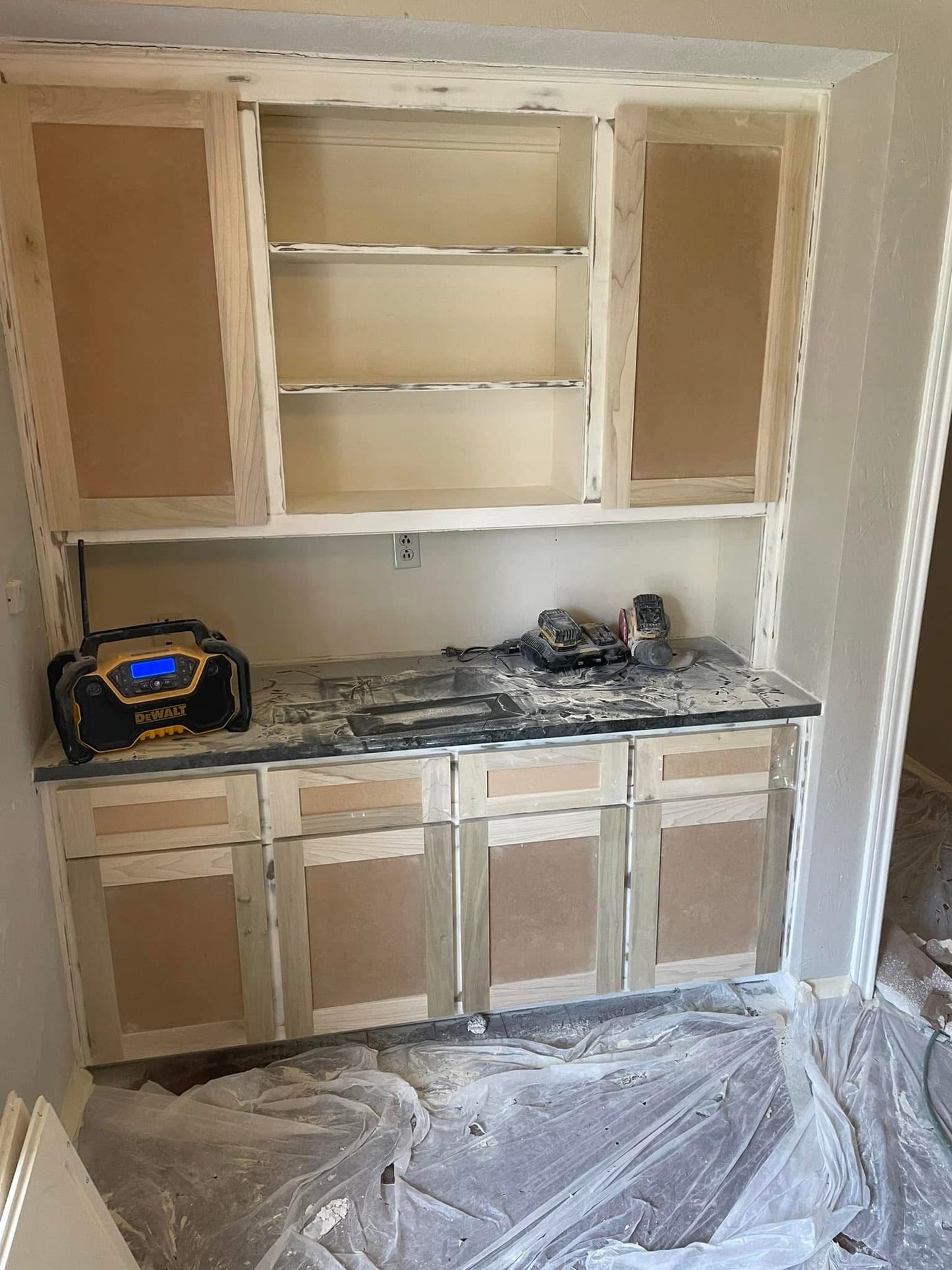 Custom Built-In Cabinet Remodel