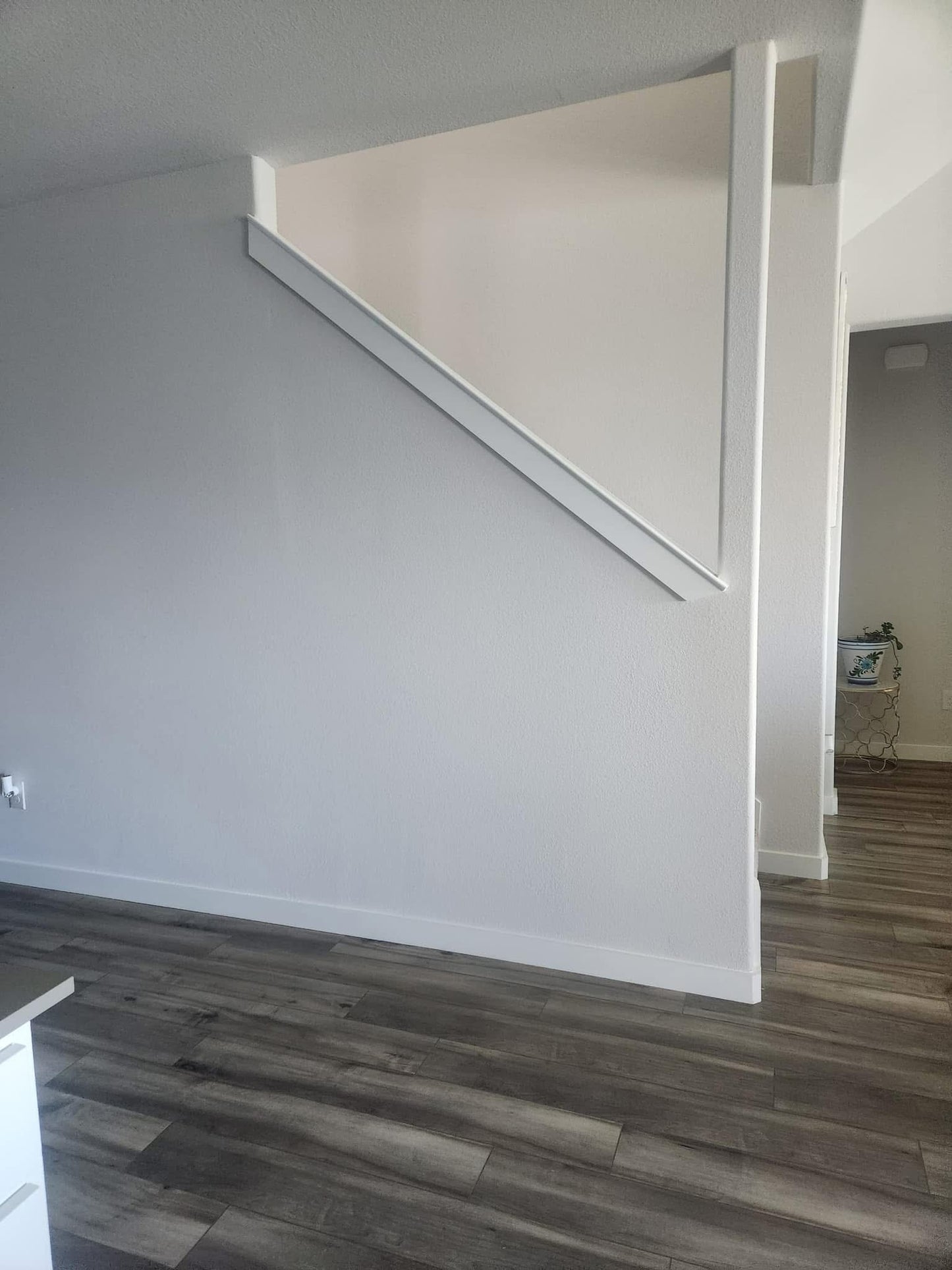 Half Wall Removal & Open Stair Railing Installation