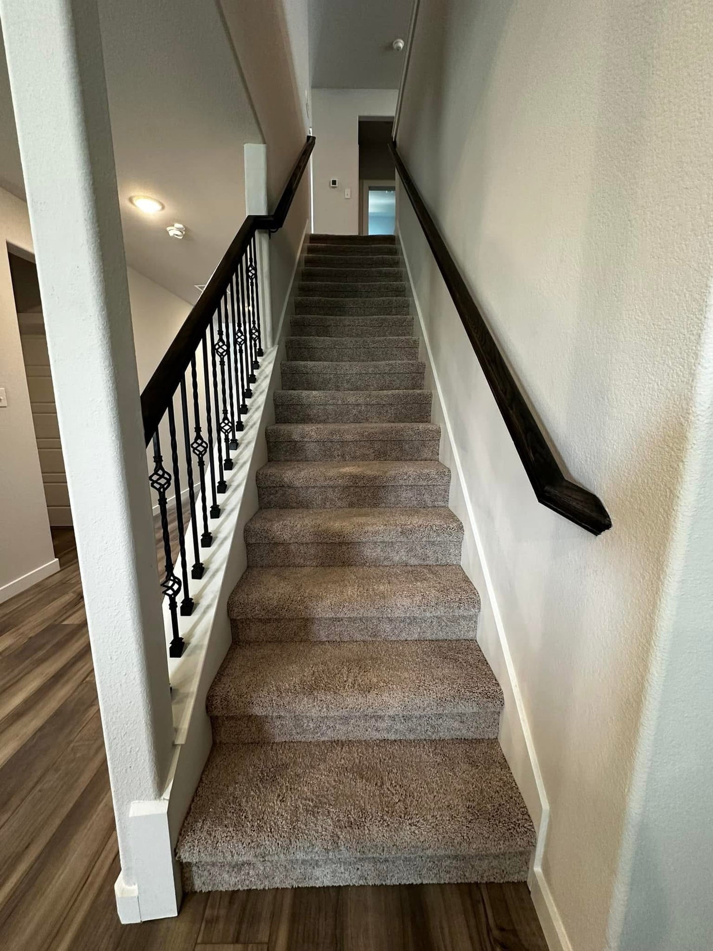 Half Wall Removal & Open Stair Railing Installation