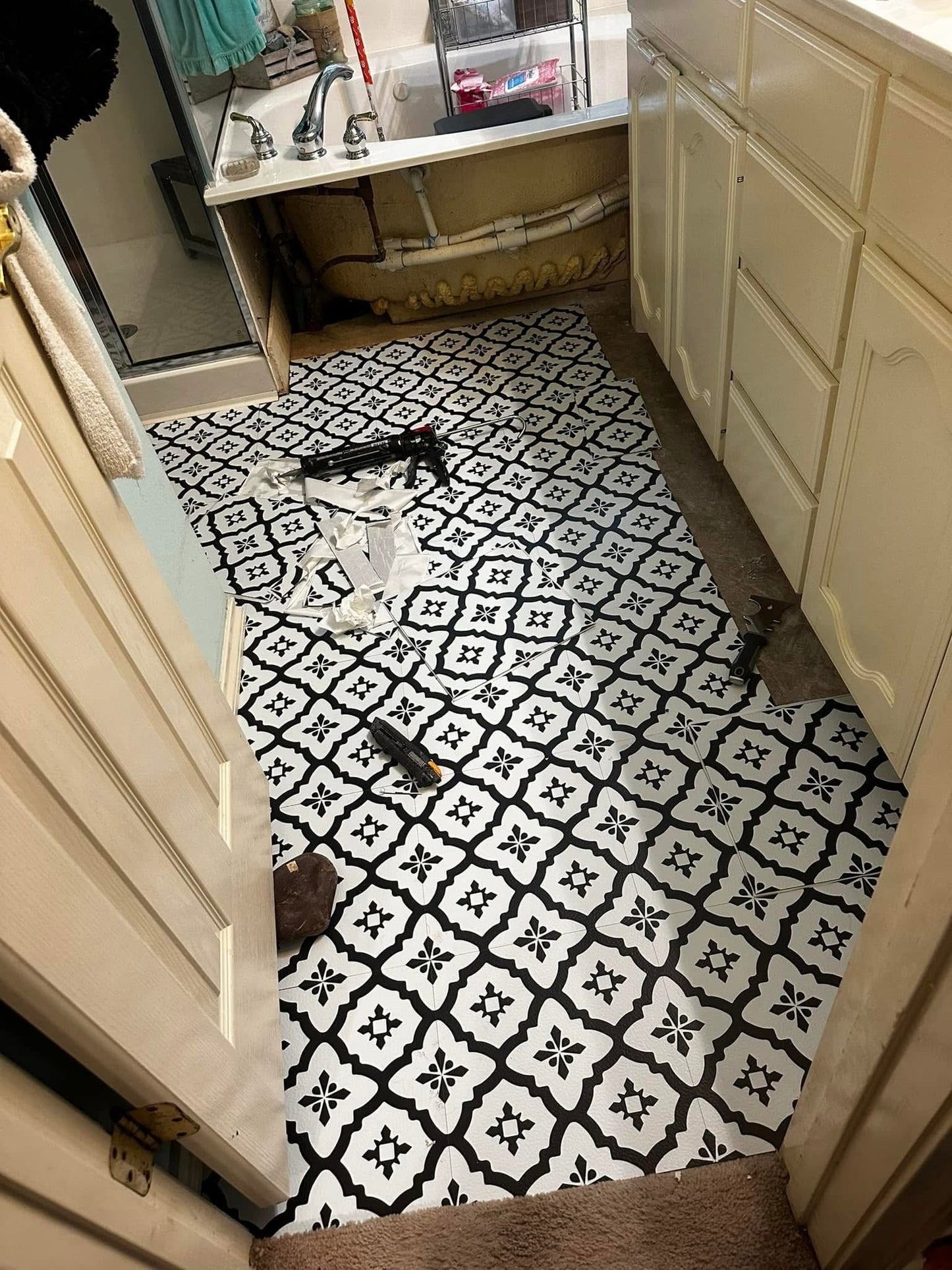 Bathroom Floor Remodel