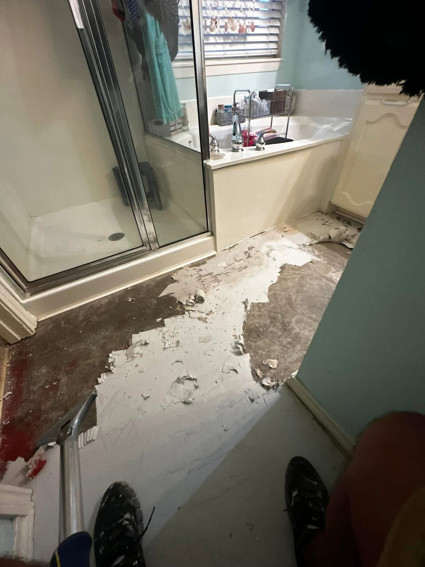 Bathroom Floor Remodel