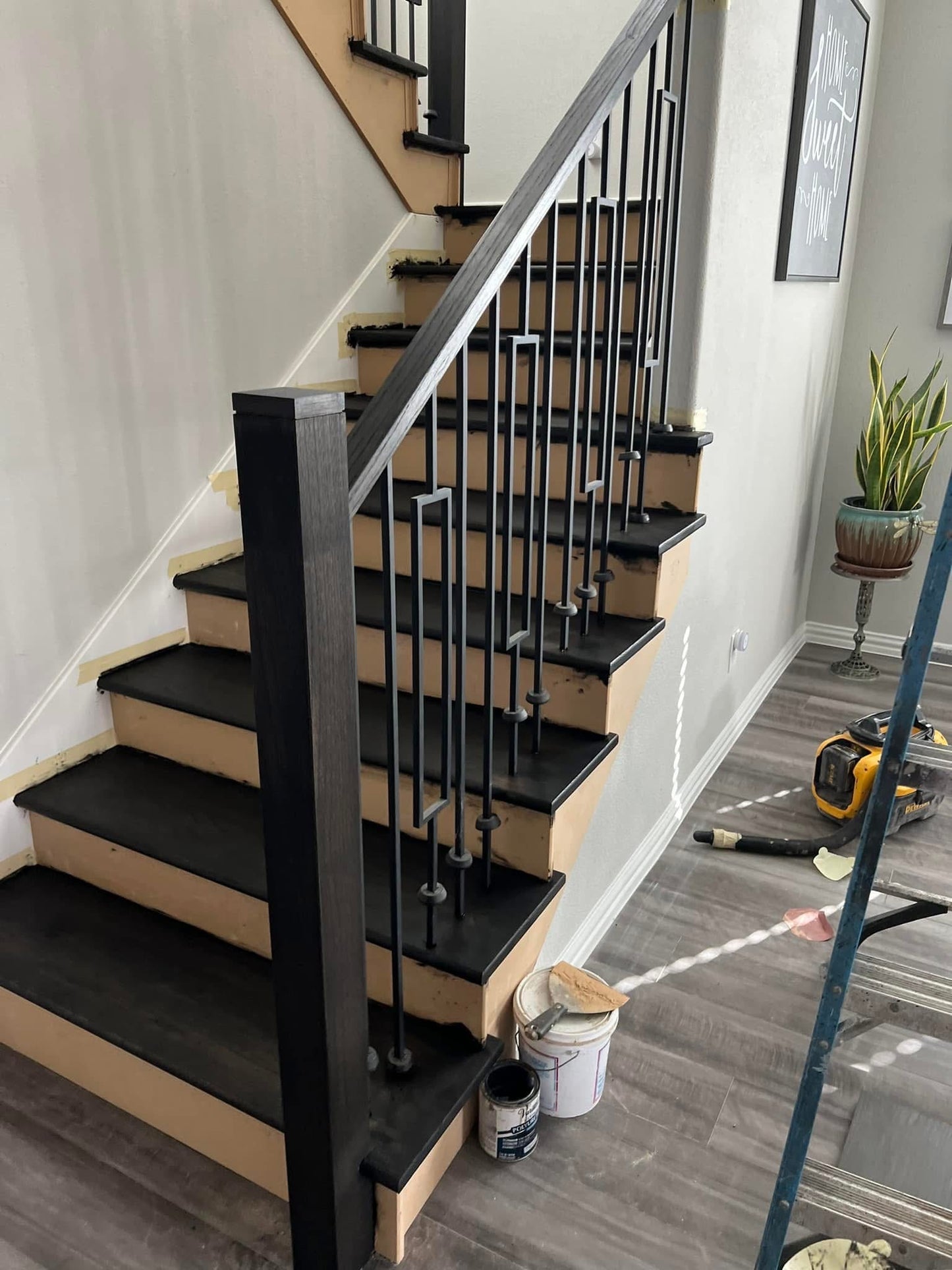 Custom Stairs & Open Railing