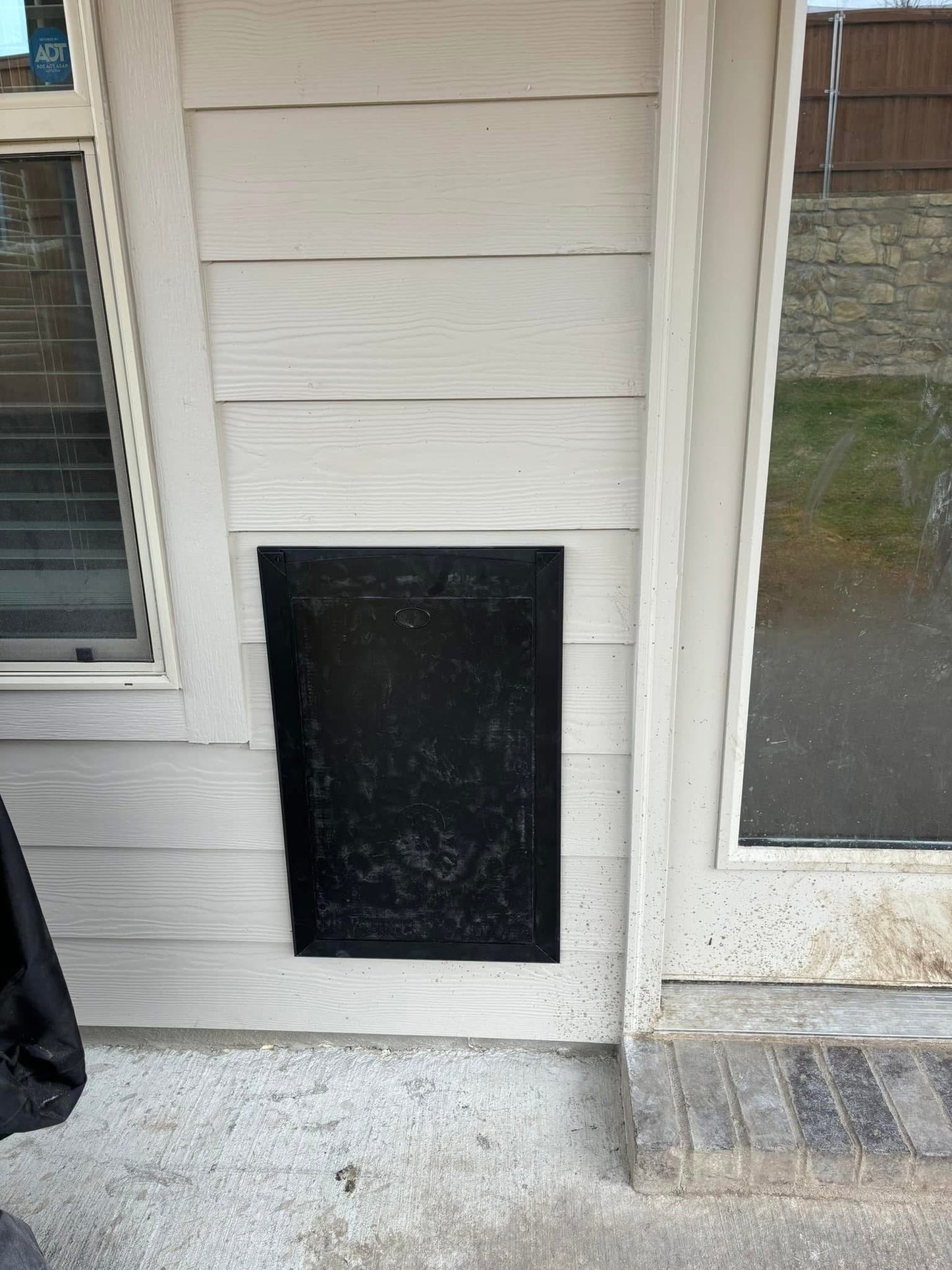 Dog Door Installation