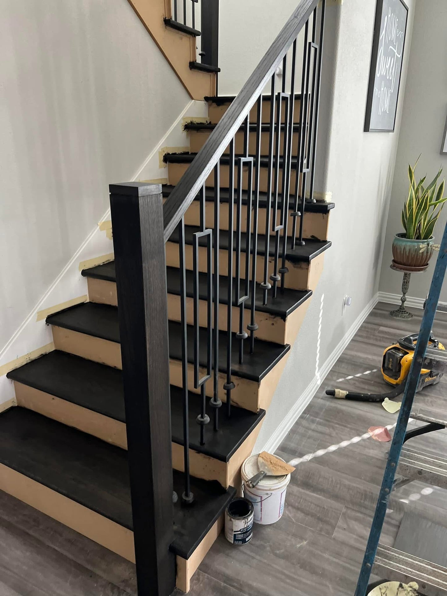 Custom Stairs & Open Railing