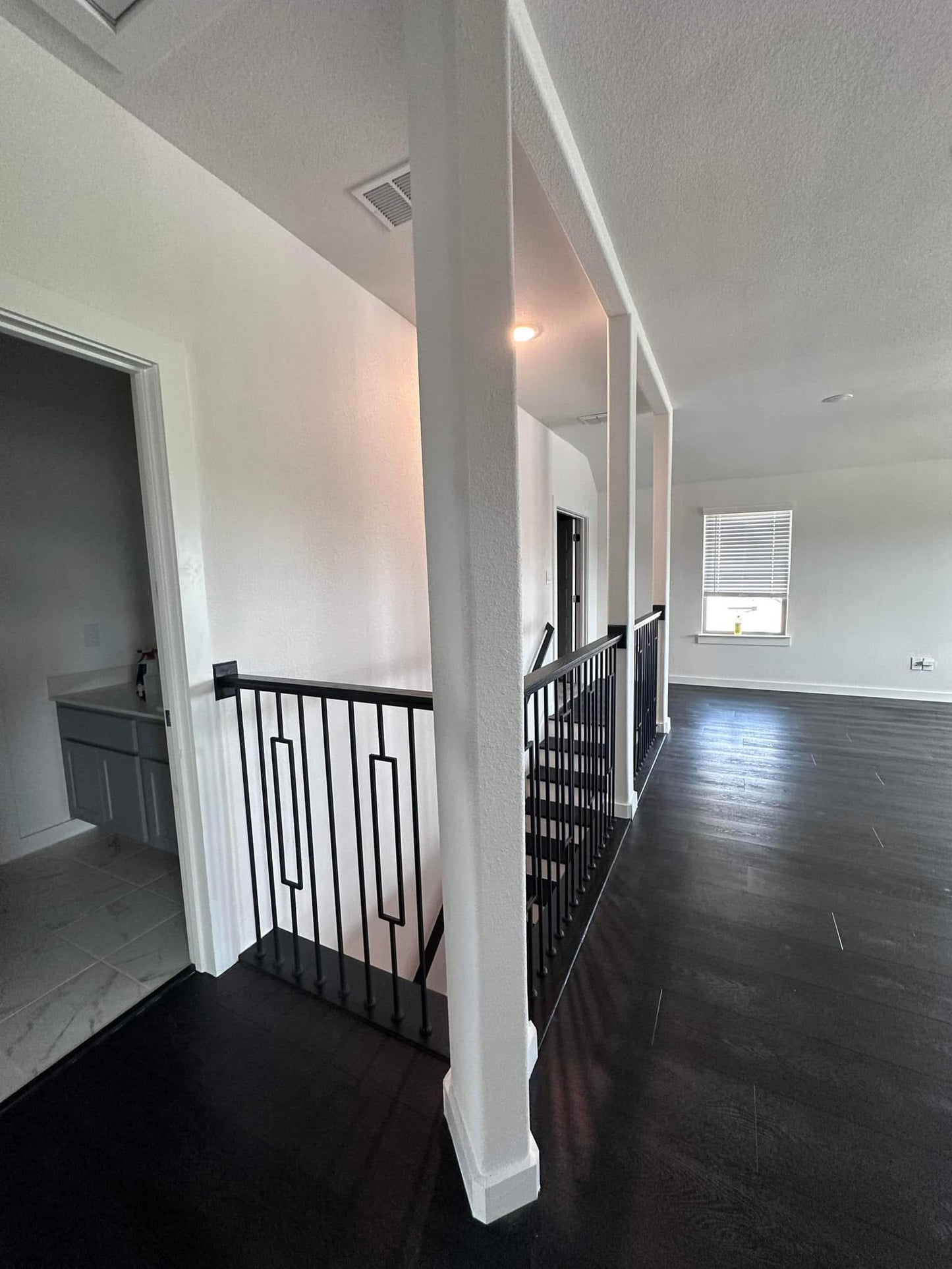 Open Concept Remodel with Railing & Flooring Upgrade