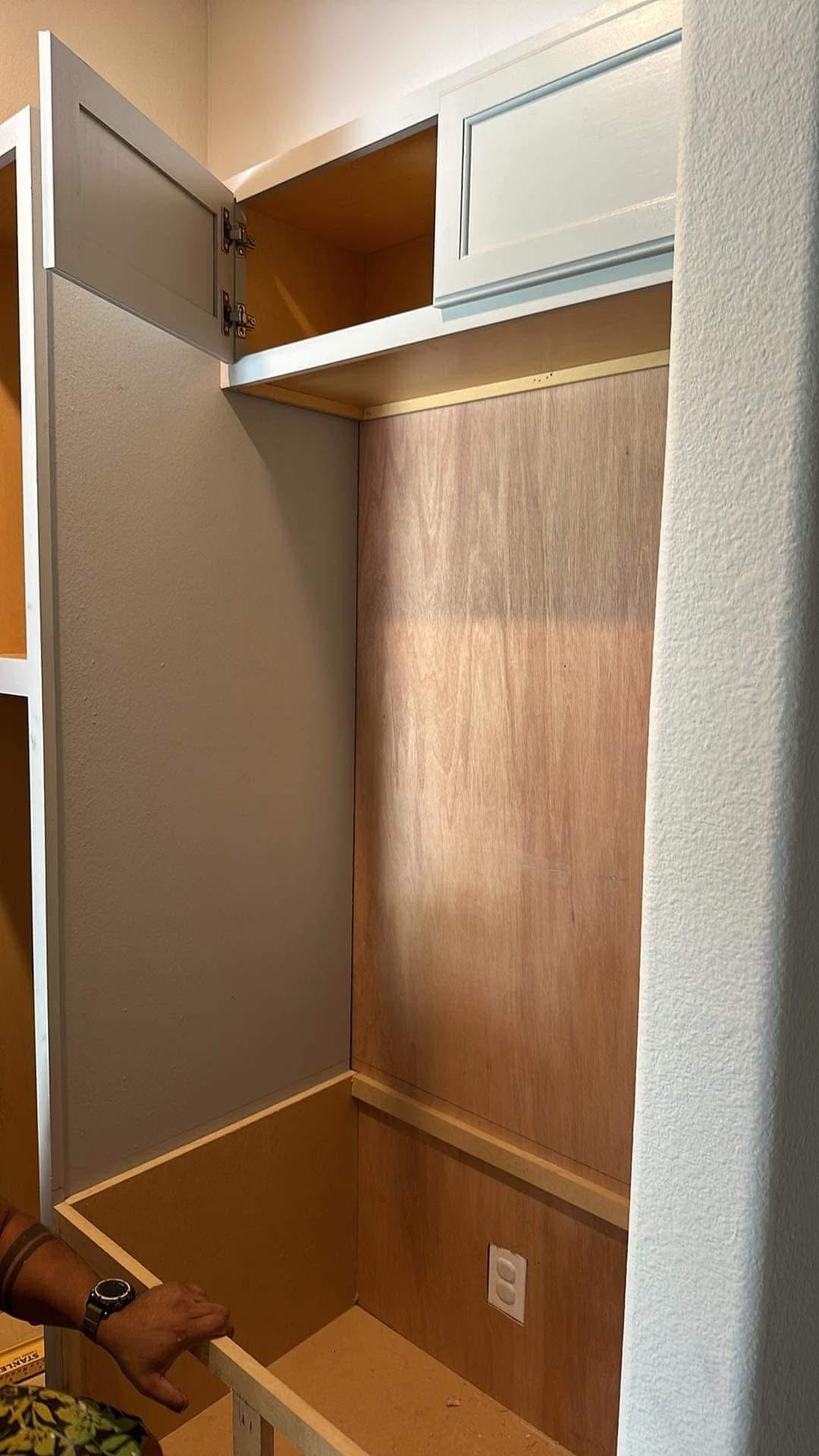 Handmade Custom Mudroom & Cabinet
