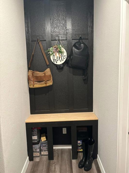 Mudroom with Bench