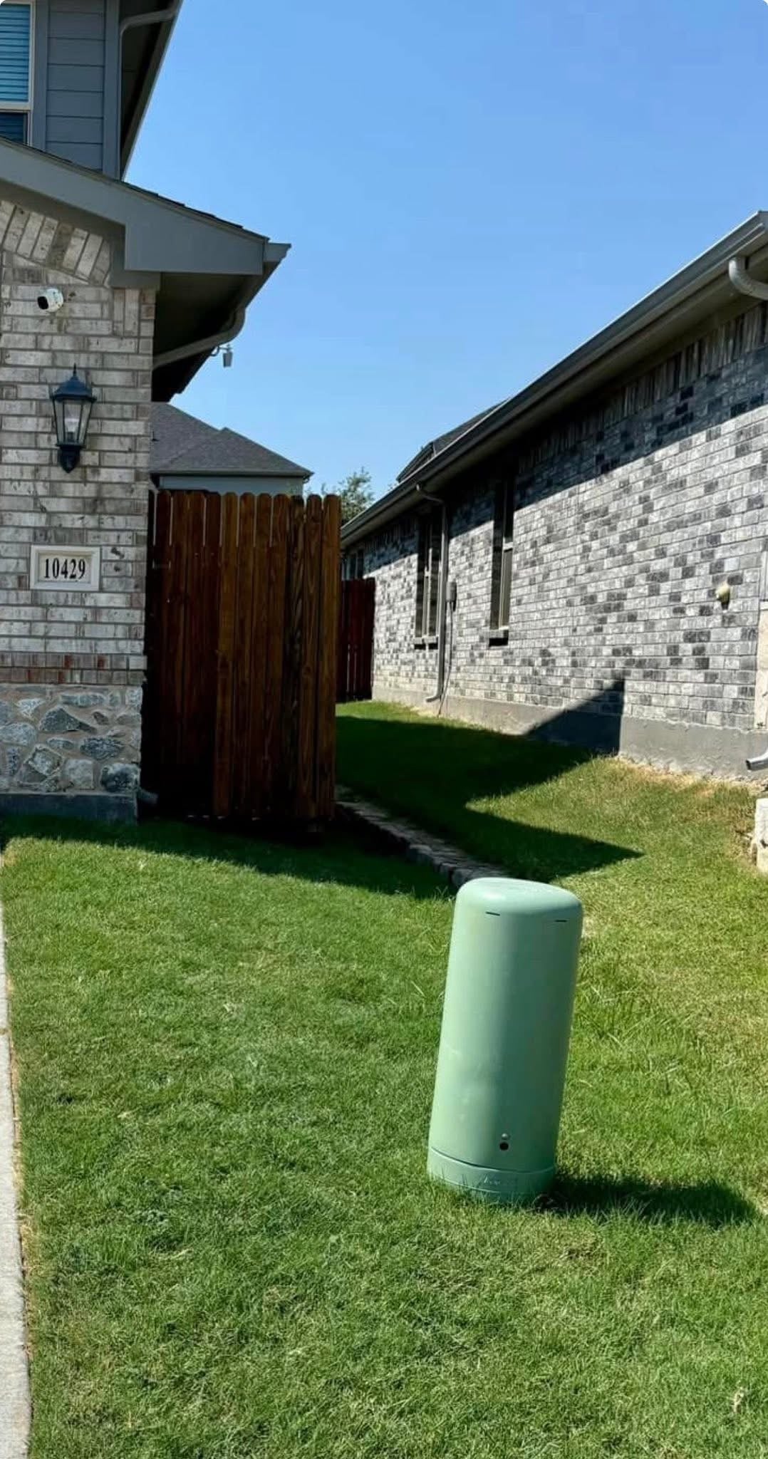 Custom Trash Can Enclosure