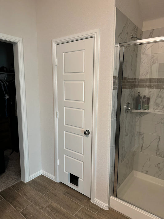 Custom Bathroom Closet Transformation